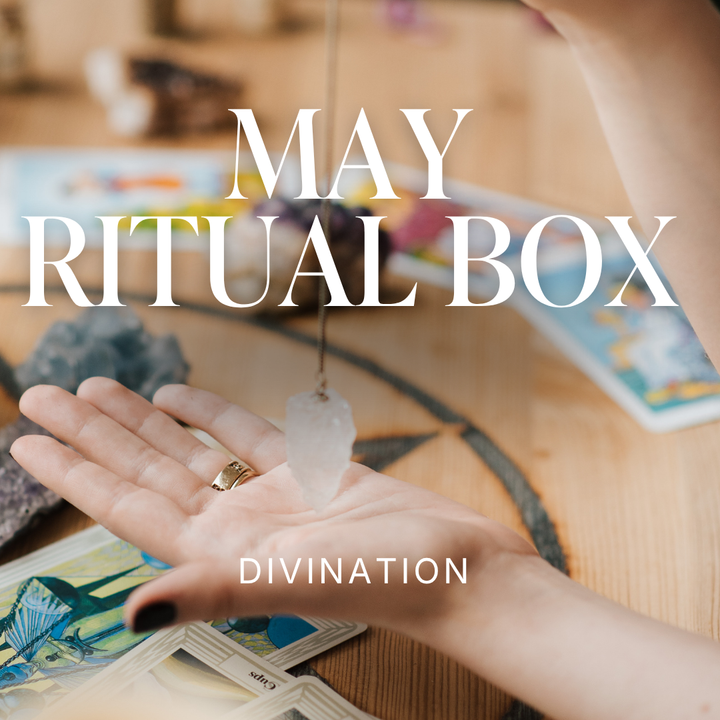 Saged Ritual Boxes for May 2026 from Saged App, featuring intricately designed wooden boxes with symbolic patterns and essential ritual items inside.