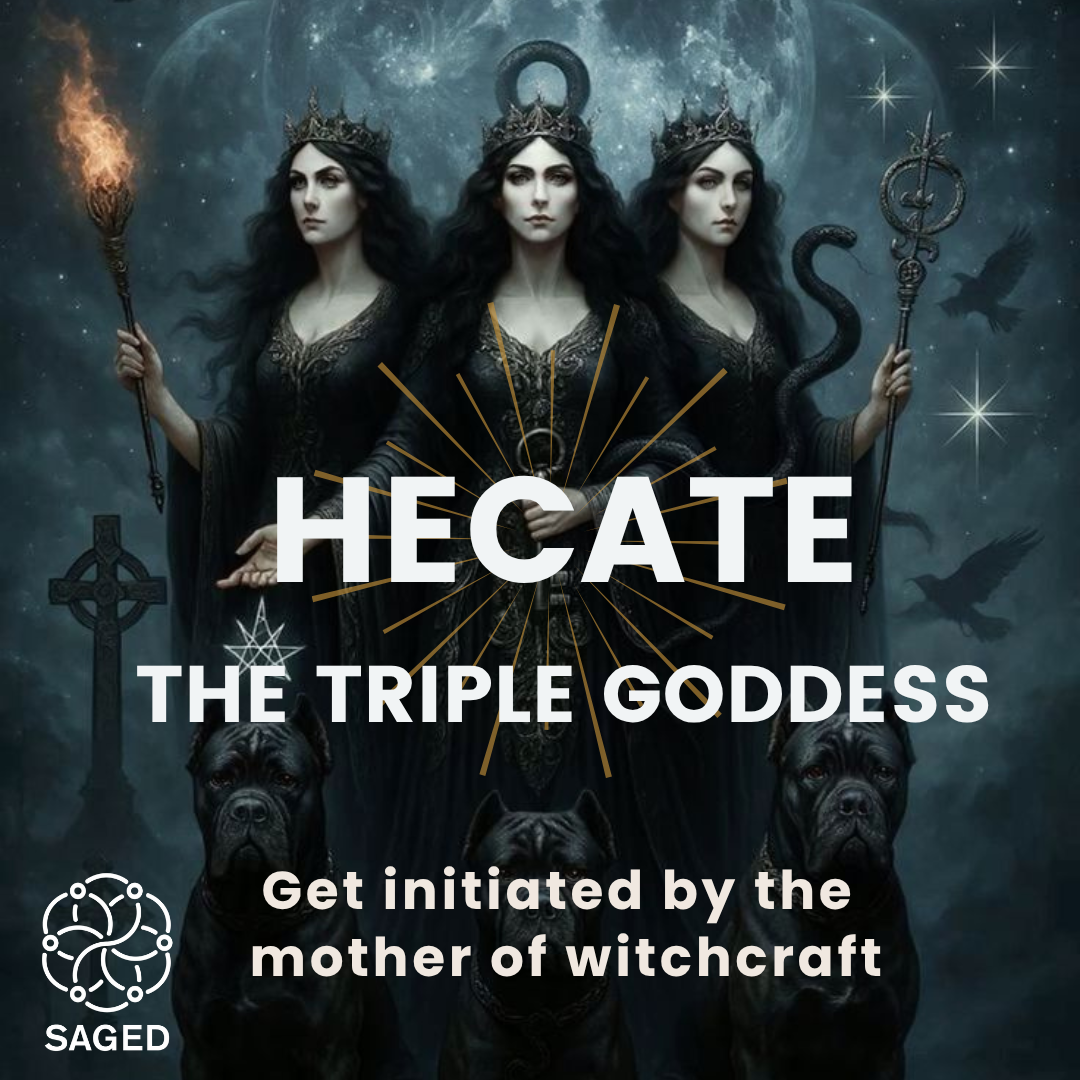 Triple Goddess Ritual Box – Saged