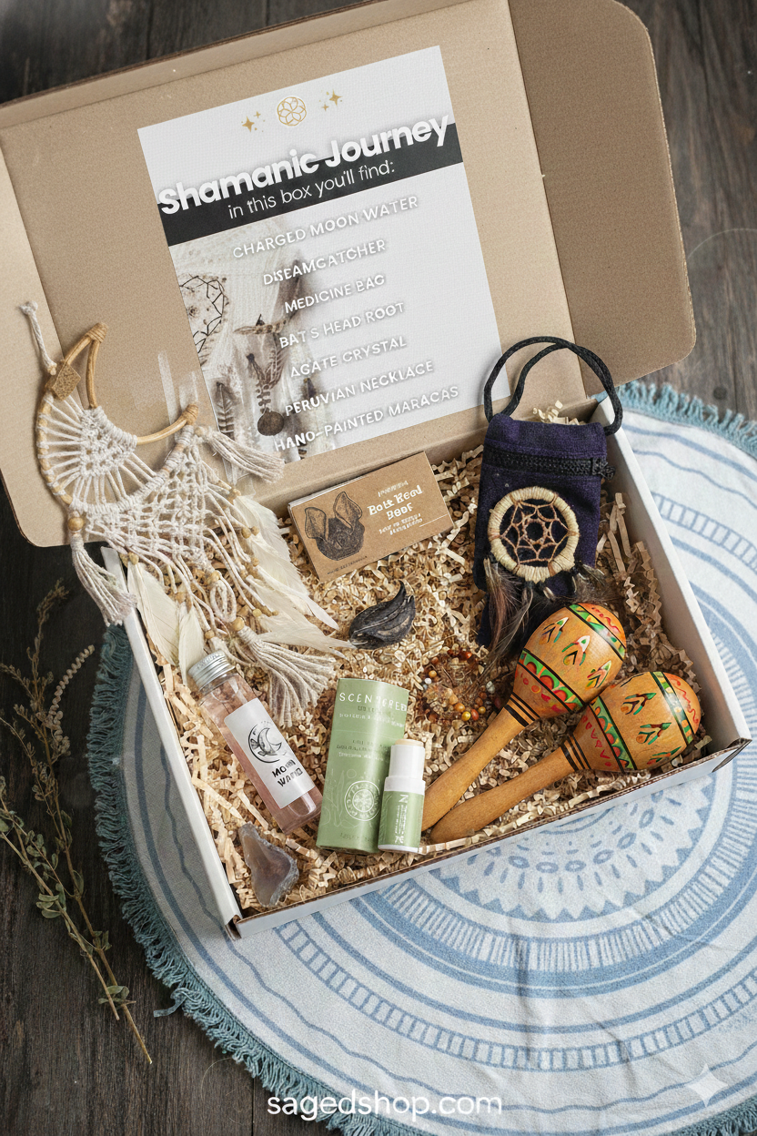 Shamanic Journey Ritual Box - Saged