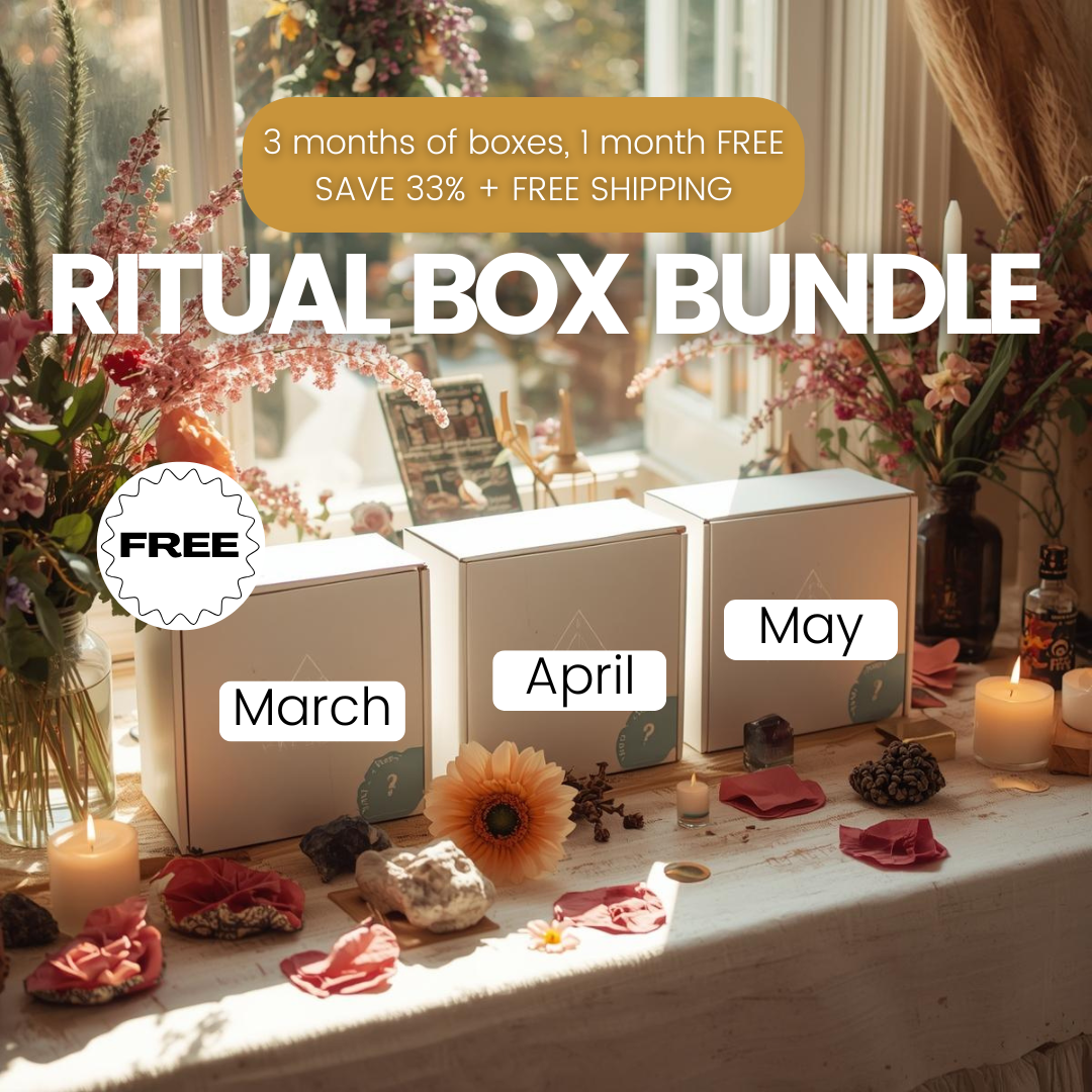 3 Month Ritual Box Bundle - Saged