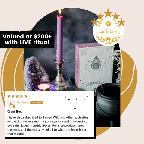 Saged Monthly Ritual Boxes
